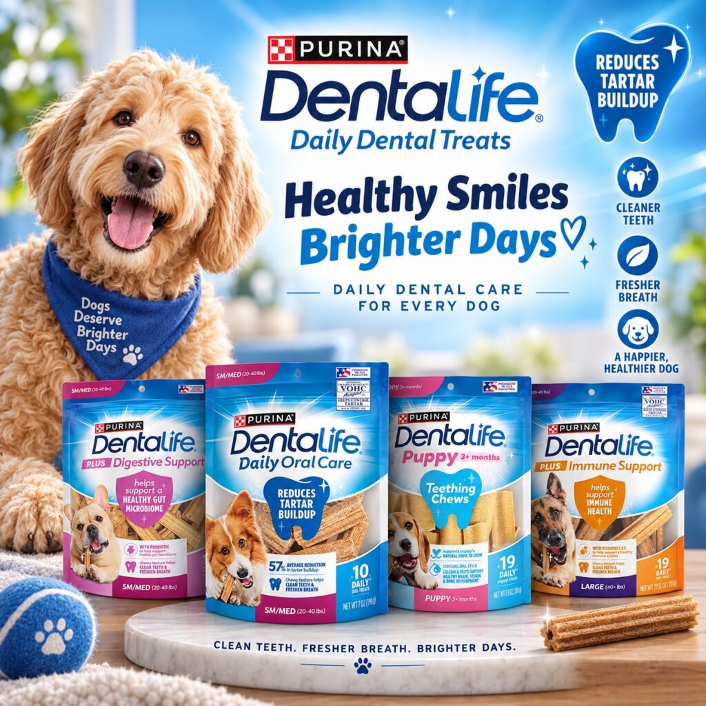 Dentalife Daily Oral Care Dog Treats for Large Doodle Dogs